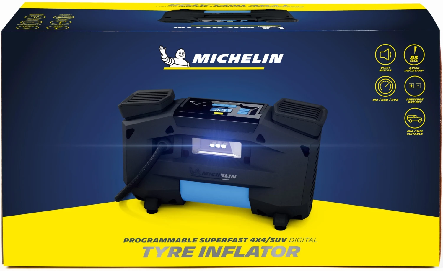 Michelin Programmable Superfast 4X4/SUV Digital Tyre Inflator 14 Michelin Programmable Superfast 4X4/SUV Digital Tyre Inflator - Image 12